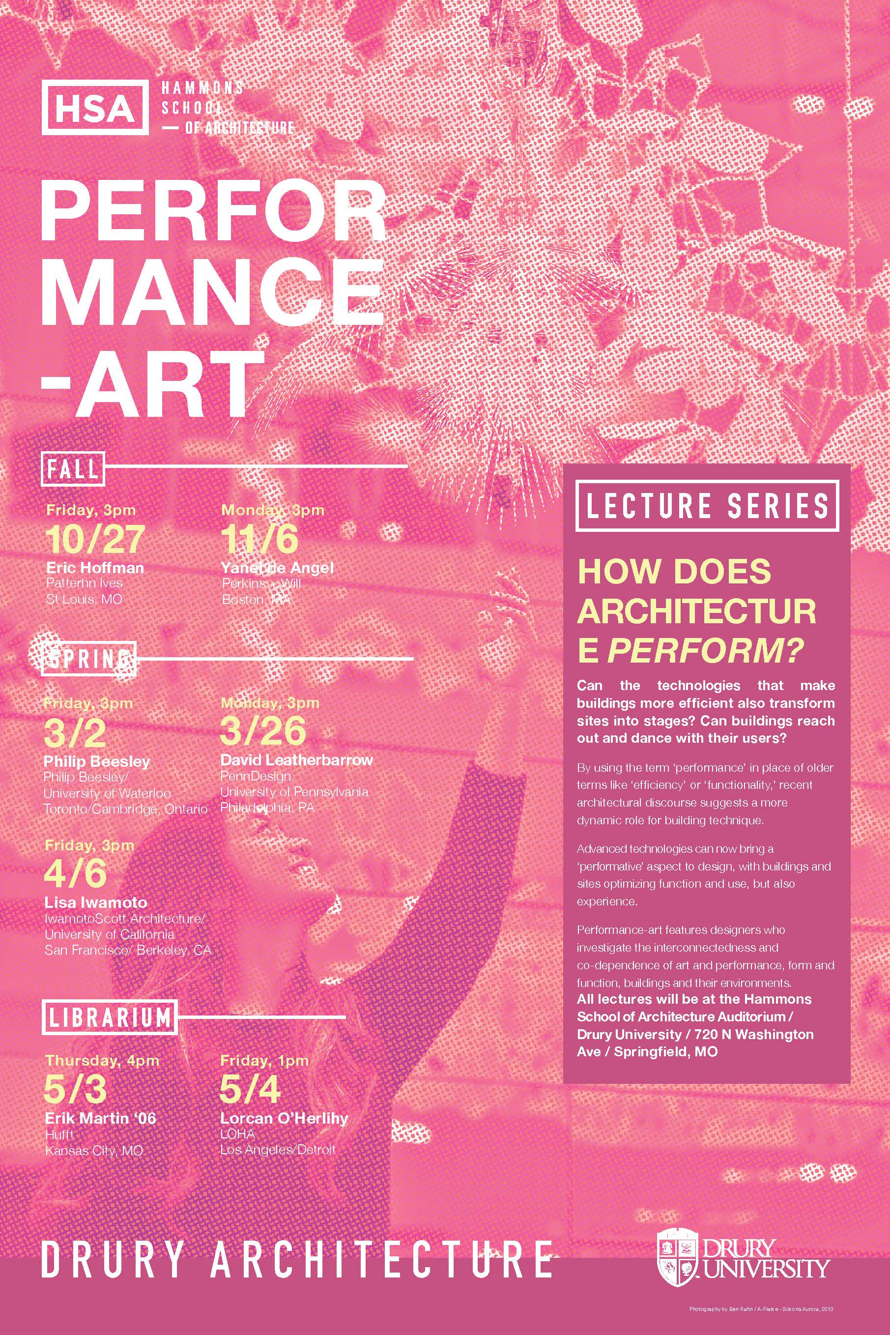 HSA 2017 Lecture Series Flyer HSA 2017 Lecture Series Flyer
