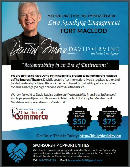 David Irvine Speaker Event 2020