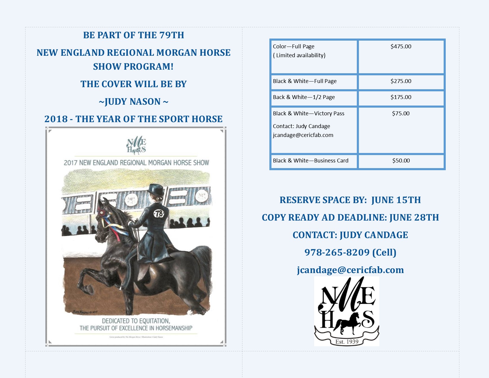 NEMHS Program Flyer