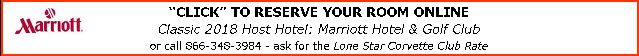 Marrott Reservations 2018