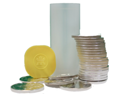 Silver 2012 Maple Leaf mint tube