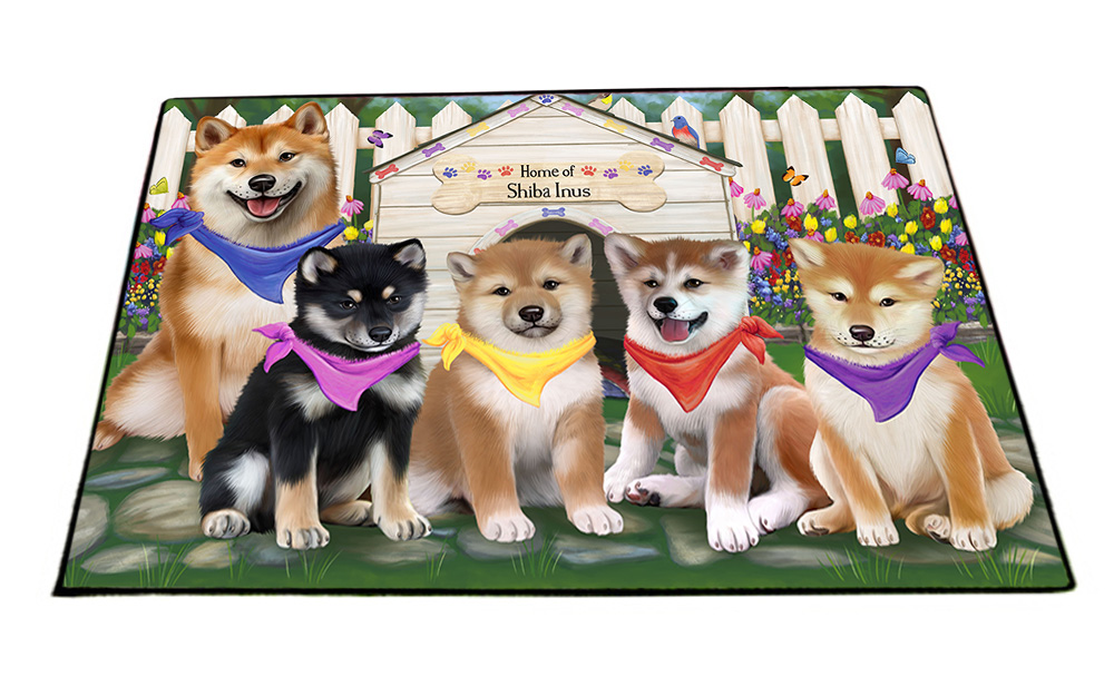 Shiba Inu Dog Floor Mat Personalized Pet Door Mat Valentine Day NWT - Picture 43 of 46