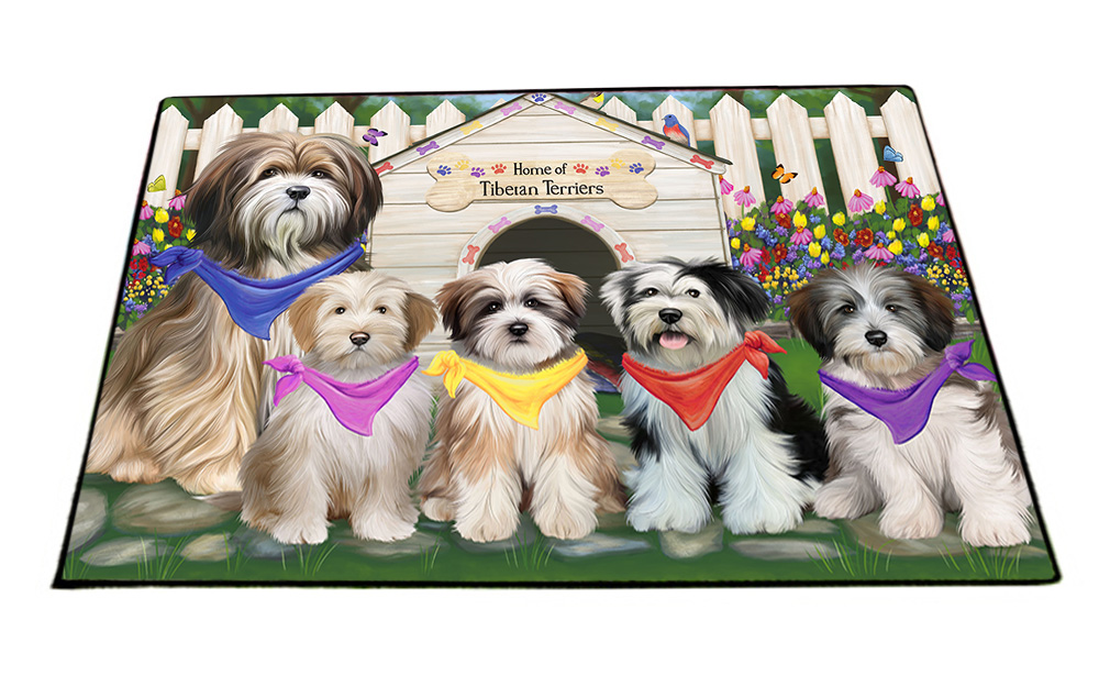 Tibetan Terrier Dog Floor Mat Personalized Anti-Slip Pet Door Mat Indoor NWT - Picture 26 of 52