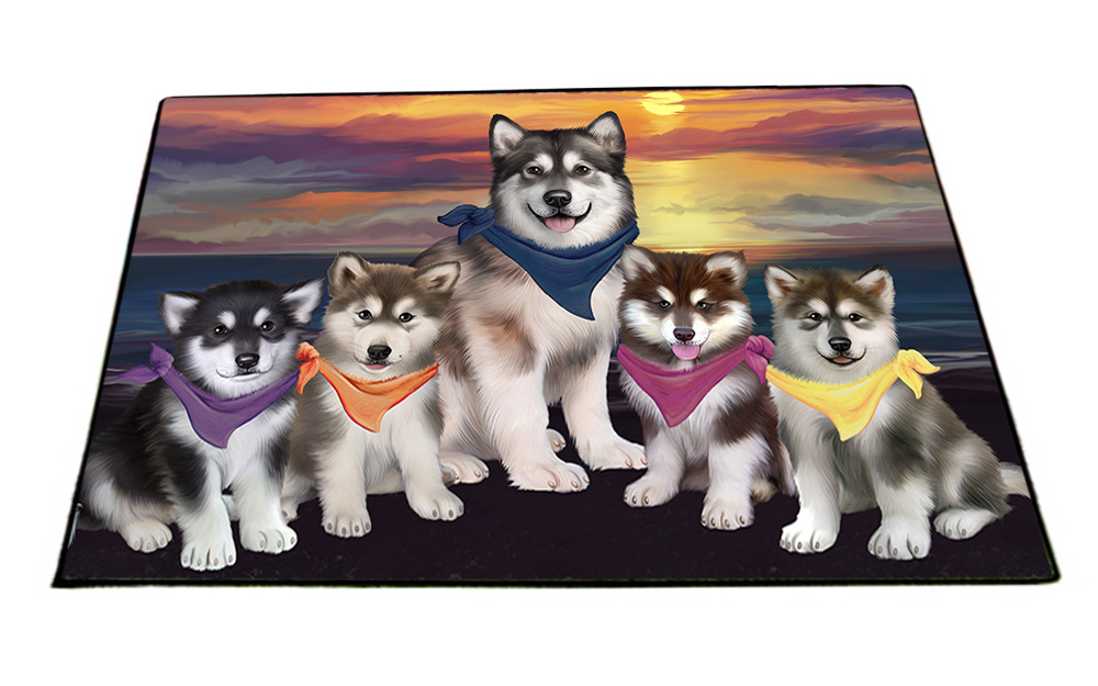 Alaskan Malamute Dog Floor Mat Personalized Pet Door Mat Valentine Day NWT - Picture 34 of 50