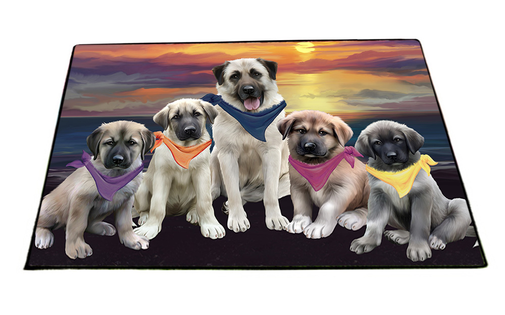 Anatolian Shepherd Dog Floor Mat Personalized Door Mat Valentine Day NWT - Picture 29 of 47