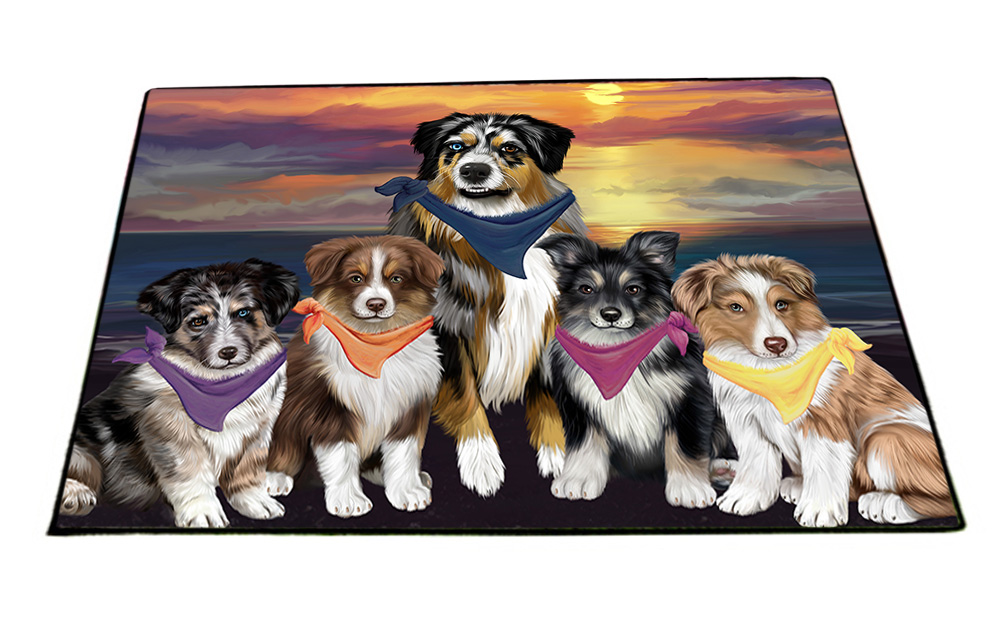 Australian Shepherd Dog Floor Mat Personalized Door Mat Valentine Day NWT - Picture 31 of 63