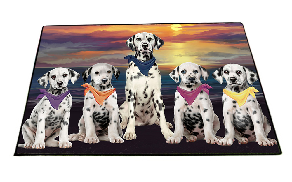 Dalmatian Dog Floor Mat Personalized Pet Door Mat Valentine Day NWT - Picture 34 of 51