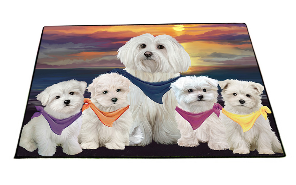 Maltese Dog Floor Mat Personalized Pet Door Mat Valentine Day NWT - Picture 30 of 45