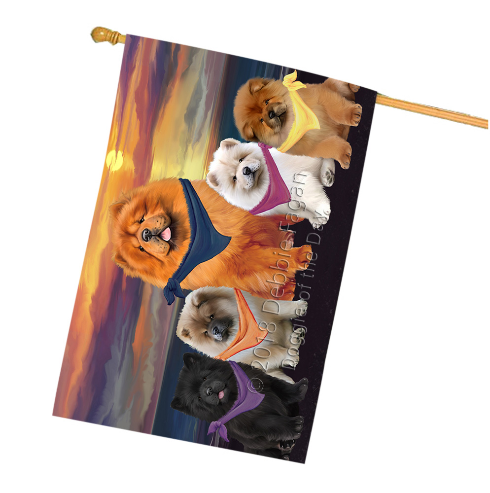 Chow Chow Hundehaus Flagge Urlaub doppelseitig 28"x40" viele Designs Neu mit Etikett NEU - Bild 38 von 100