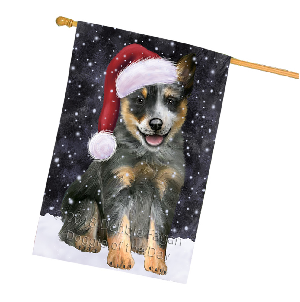 Blue Heeler Dog House Flag Christmas Double Sided 28"x40" Many Designs NWT NEW - Picture 56 of 72