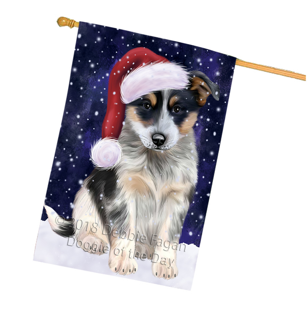 Blue Heeler Dog House Flag Christmas Double Sided 28"x40" Many Designs NWT NEW - Picture 57 of 72