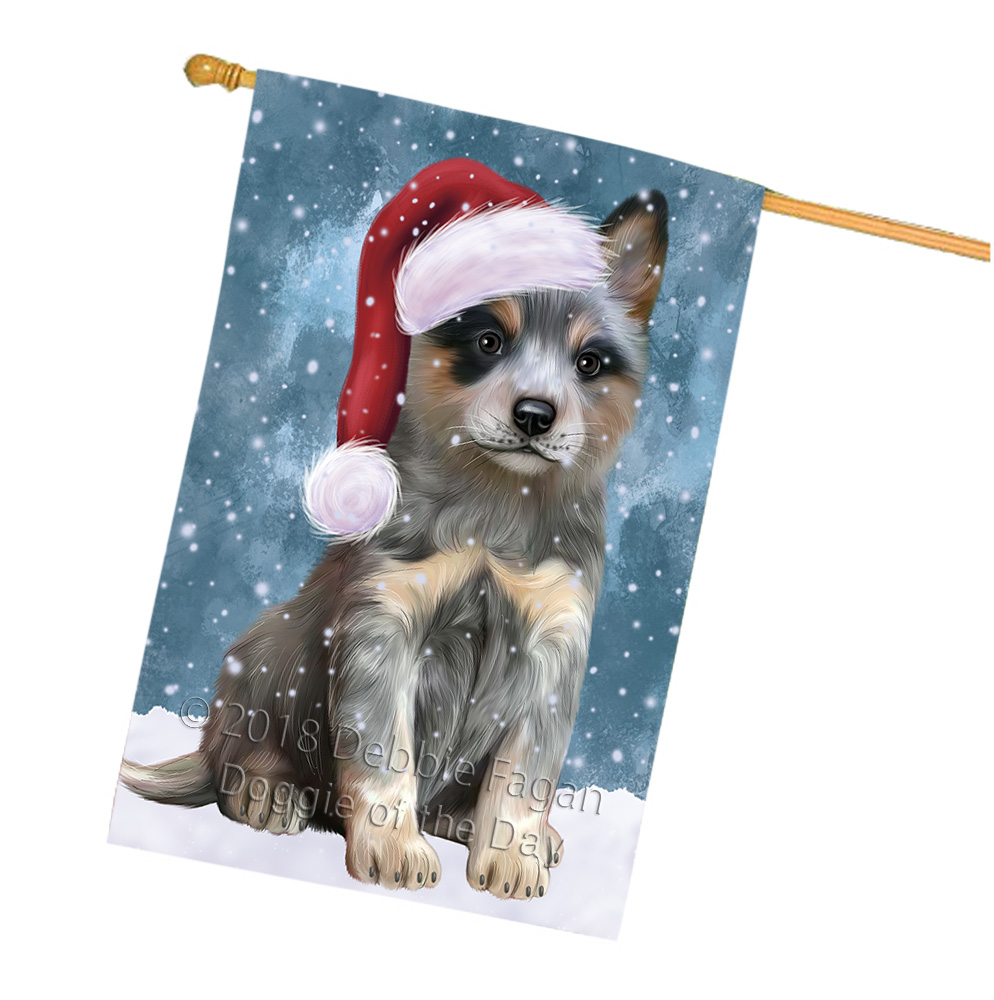 Blue Heeler Dog House Flag Christmas Double Sided 28"x40" Many Designs NWT NEW - Picture 58 of 72