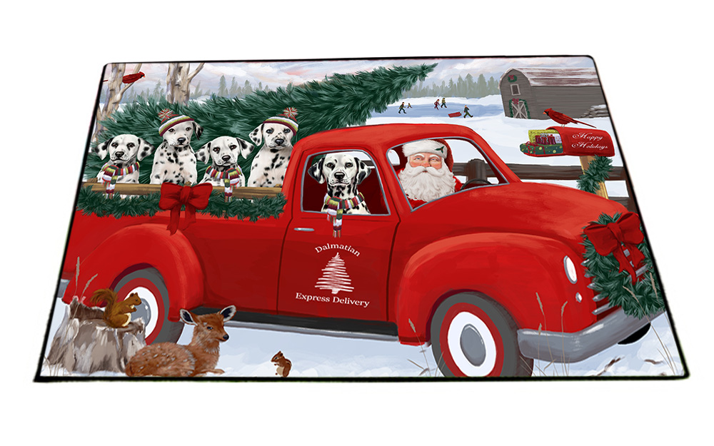 Dalmatian Dog Floor Mat Personalized Pet Door Mat Valentine Day NWT - Picture 11 of 51