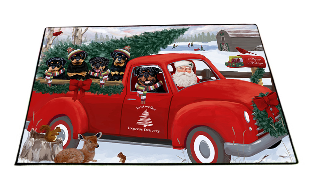 Rottweiler Dog Floor Mat Personalized Anti-Slip Pet Door Mat Indoor Outdoor NWT - Picture 33 of 53