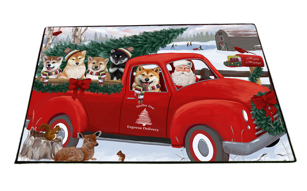 Shiba Inu Dog Floor Mat Personalized Pet Door Mat Valentine Day NWT - Picture 11 of 46
