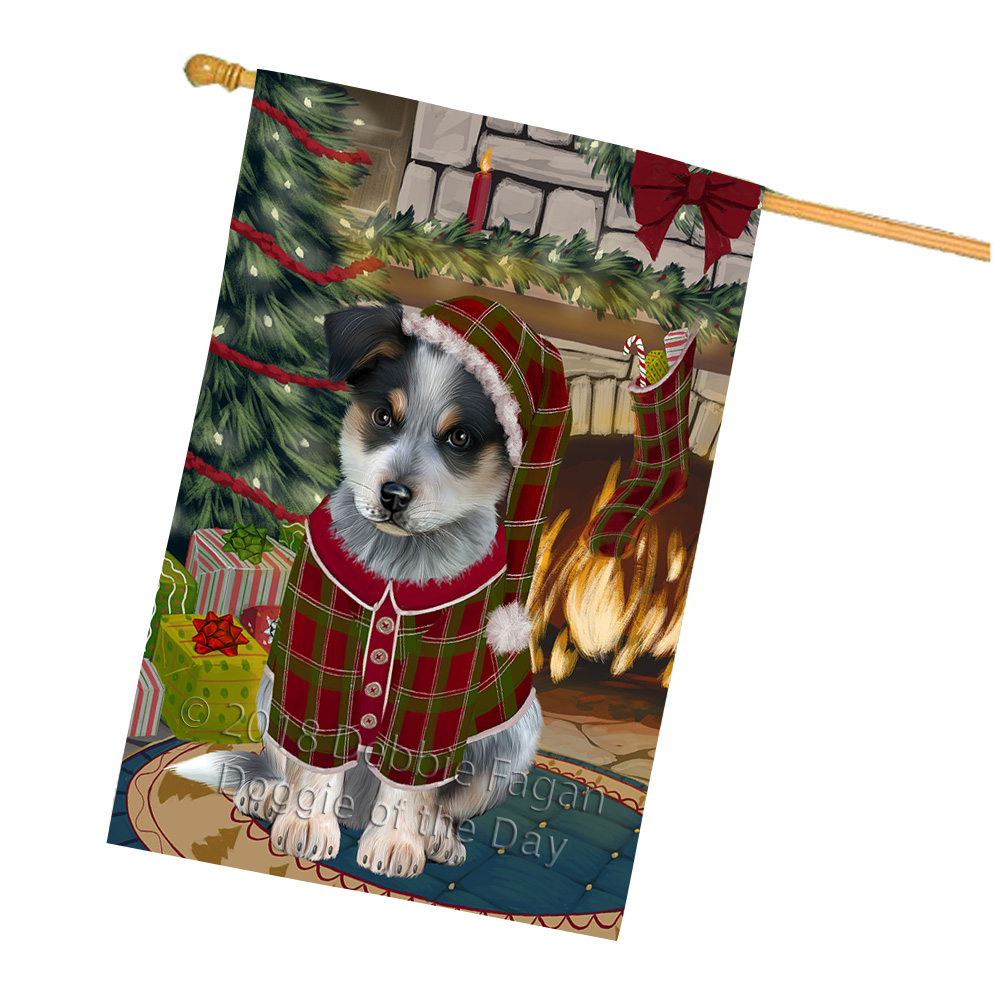 Blue Heeler Dog House Flag Christmas Double Sided 28"x40" Many Designs NWT NEW - Picture 21 of 72