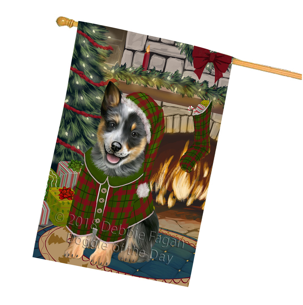 Blue Heeler Dog House Flag Christmas Double Sided 28"x40" Many Designs NWT NEW - Picture 22 of 72