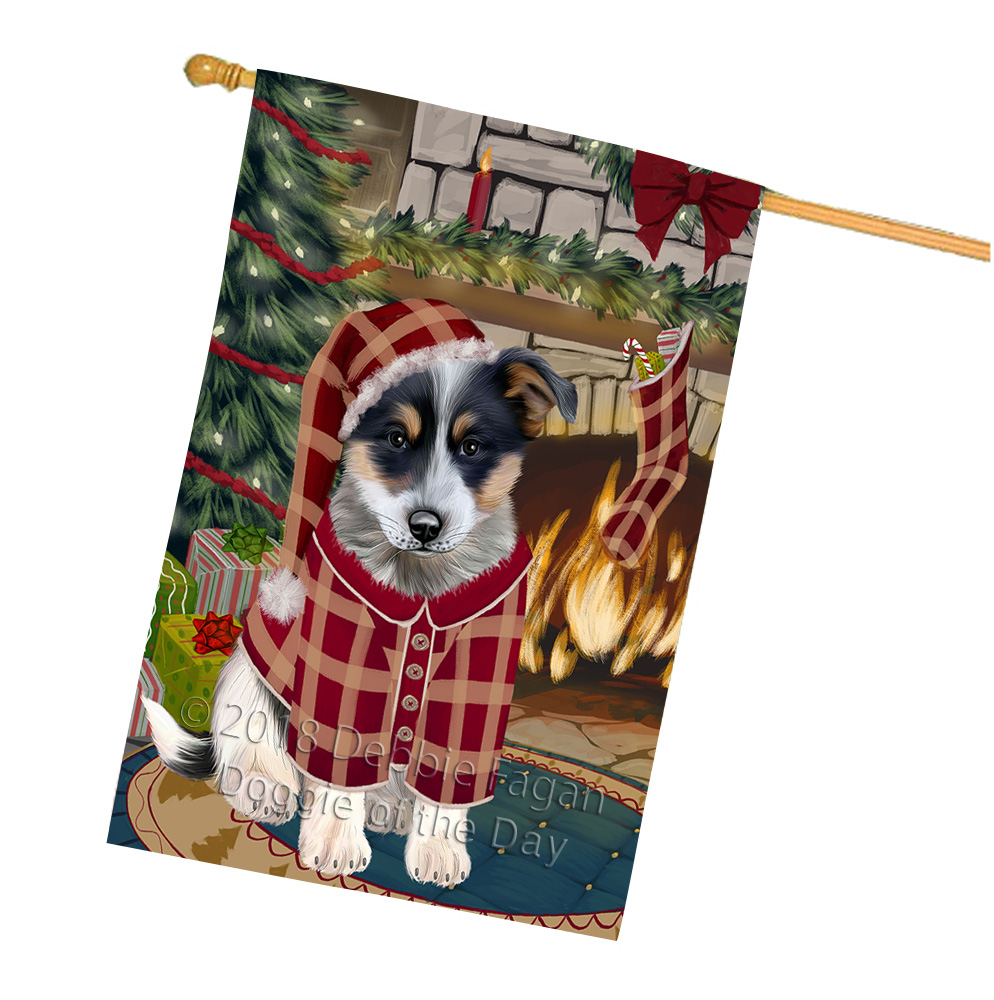 Blue Heeler Dog House Flag Christmas Double Sided 28"x40" Many Designs NWT NEW - Picture 23 of 72