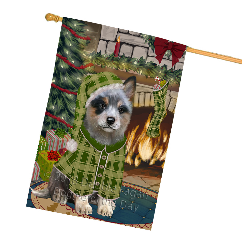 Blue Heeler Dog House Flag Christmas Double Sided 28"x40" Many Designs NWT NEW - Picture 24 of 72