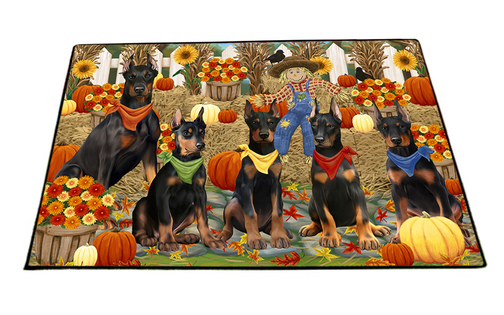 Doberman Pinscher Dog Floor Mat Personalize Pet Door Mat Valentine Day NWT - Picture 40 of 52