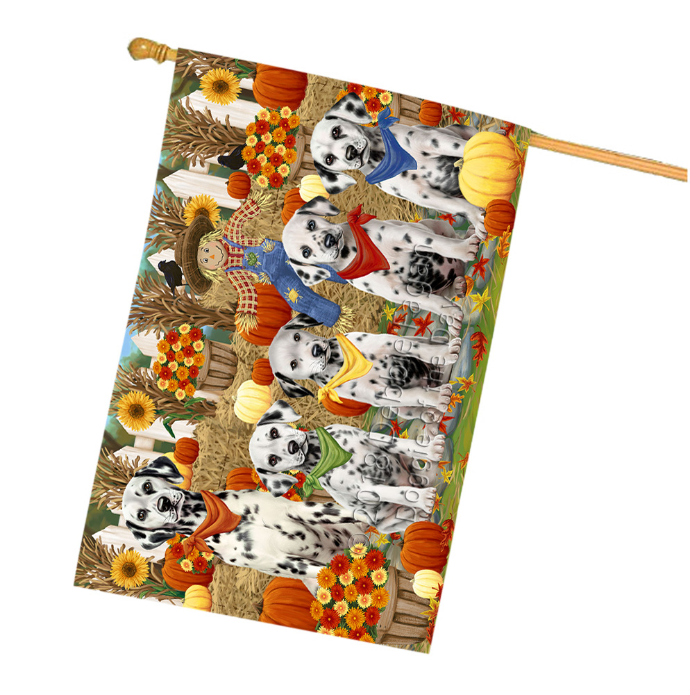 Dalmatian Dog House Flag Holiday Double Sided 28"x40" Many Designs NWT NEW - Picture 29 of 83