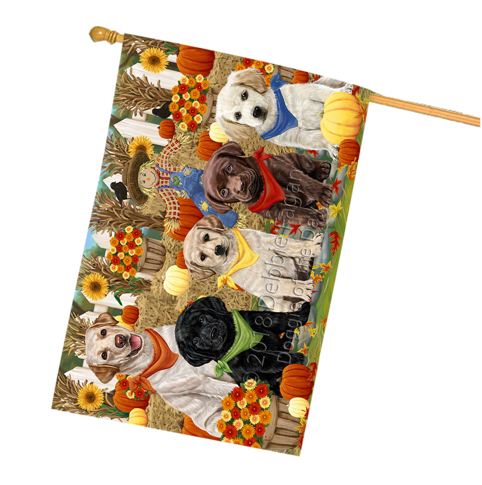 Labrador Dog House Flag Holiday Double Sided 28"x40" Many Designs NWT NEW - Picture 32 of 92