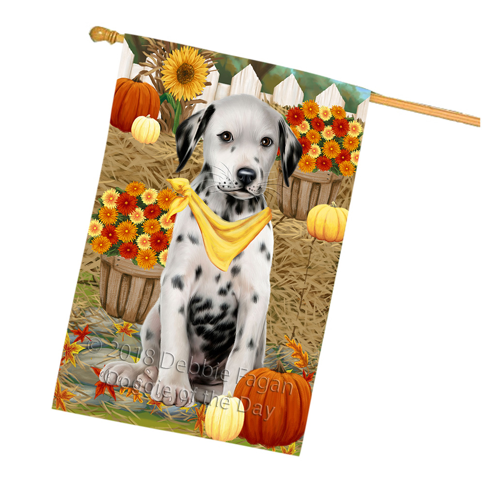 Dalmatian Dog House Flag Holiday Double Sided 28"x40" Many Designs NWT NEW - Picture 31 of 83