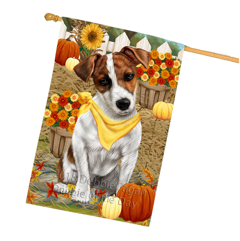 Jack Russell Dog House Flag Holiday Double Sided 28"x40" Many Designs NWT NEW - Picture 27 of 73