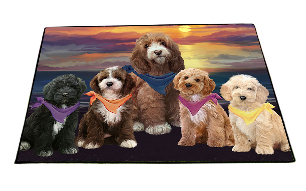 Cockapoo Dog Floor Mat Personalized Pet Door Mat Valentine Day NWT - Picture 26 of 46