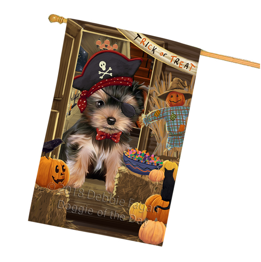 Yorkshire Terrier Dog House Flag Holiday Double Sided 28"x40" Designs NWT NEW - Picture 36 of 89