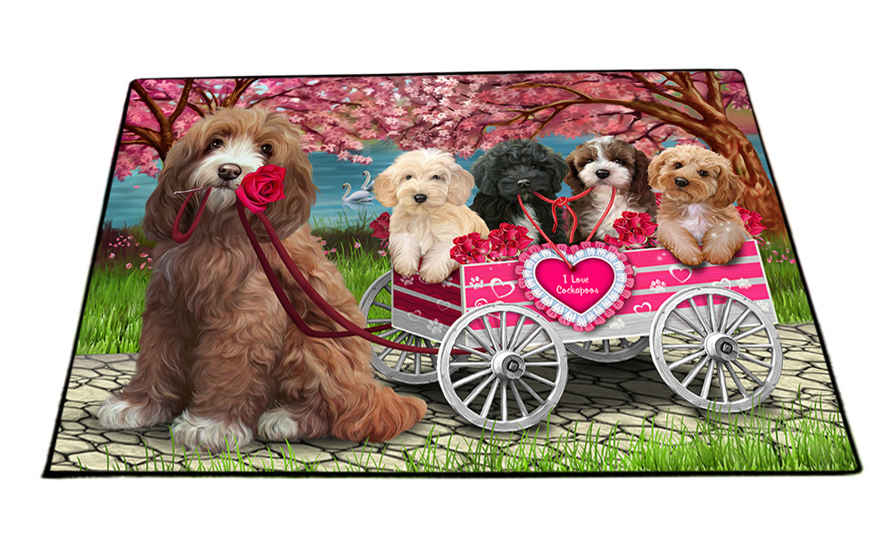 Cockapoo Dog Floor Mat Personalized Pet Door Mat Valentine Day NWT - Picture 41 of 46