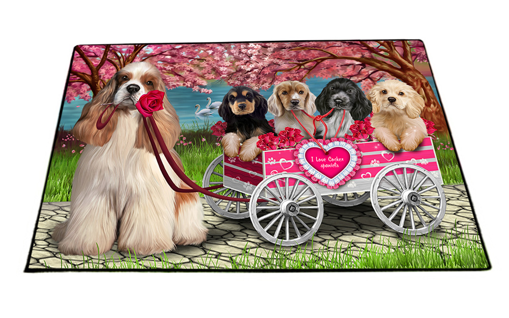 Cocker Spaniel Dog Floor Mat Personalized Anti-Slip Door Mat Indoor Outdoor NWT - Picture 31 of 61