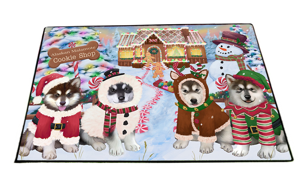Alaskan Malamute Dog Floor Mat Personalized Pet Door Mat Valentine Day NWT - Picture 16 of 50