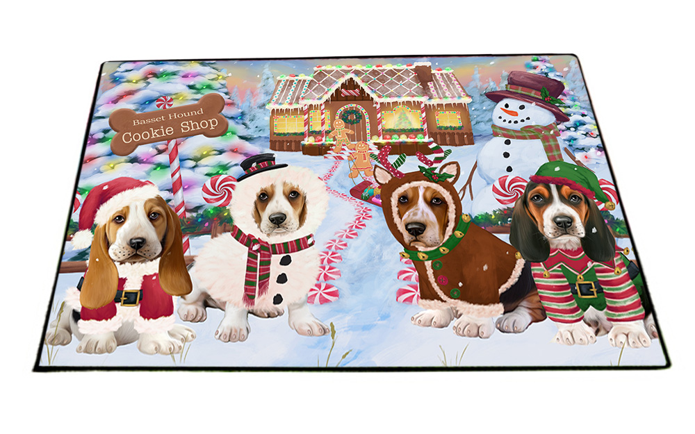 Basset Hound Dog Floor Mat Personalized Pet Door Mat Valentine Day NWT - Picture 15 of 44