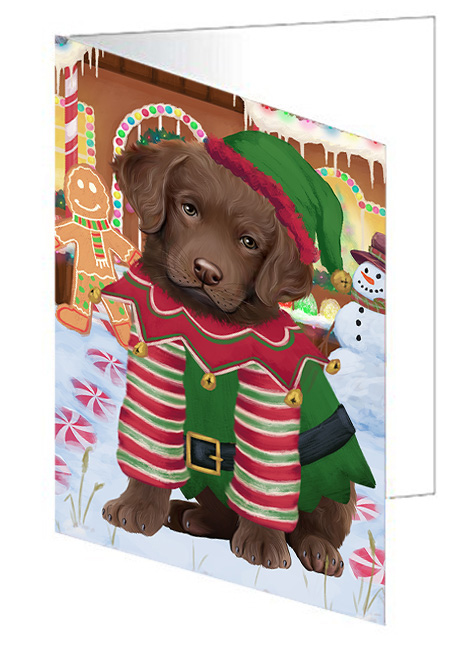 Christmas Gingerbread Elf Dog Cat Pet Photo Lovers Greeting Invitation Card - Picture 35 of 101