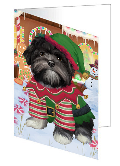 Christmas Gingerbread Elf Dog Cat Pet Photo Lovers Greeting Invitation Card - Picture 60 of 101