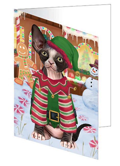 Christmas Gingerbread Elf Dog Cat Pet Photo Lovers Greeting Invitation Card - Picture 89 of 101
