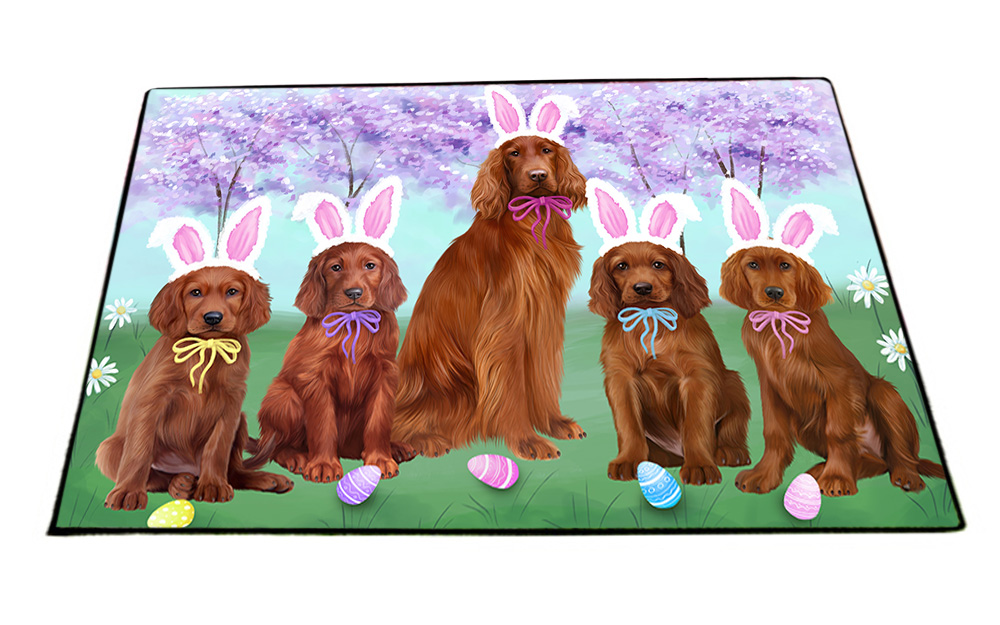 Irish Setter Dog Floor Mat Personalized Pet Door Mat Valentine Day NWT - Picture 36 of 49