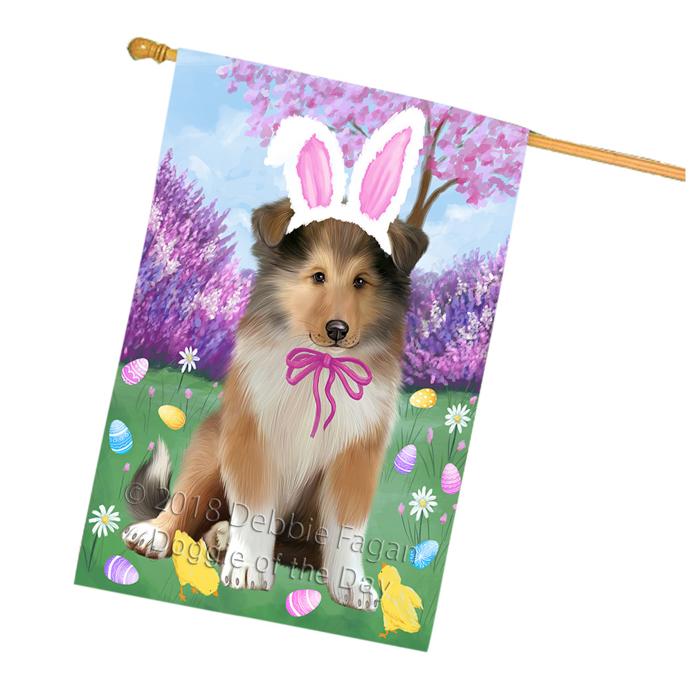 Rough Collie Dog House Flag Holiday Double Sided 28"x40" Many Designs NWT NEW - Picture 28 of 73