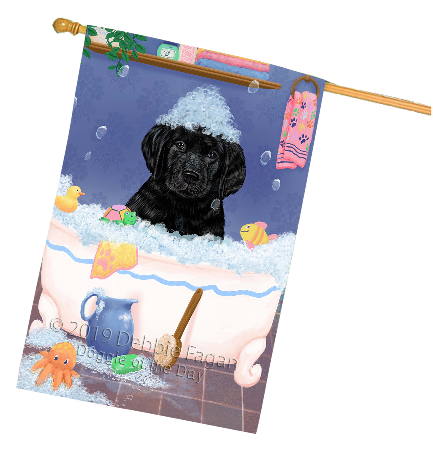 Labrador Dog House Flag Holiday Double Sided 28"x40" Many Designs NWT NEW - Picture 66 of 92