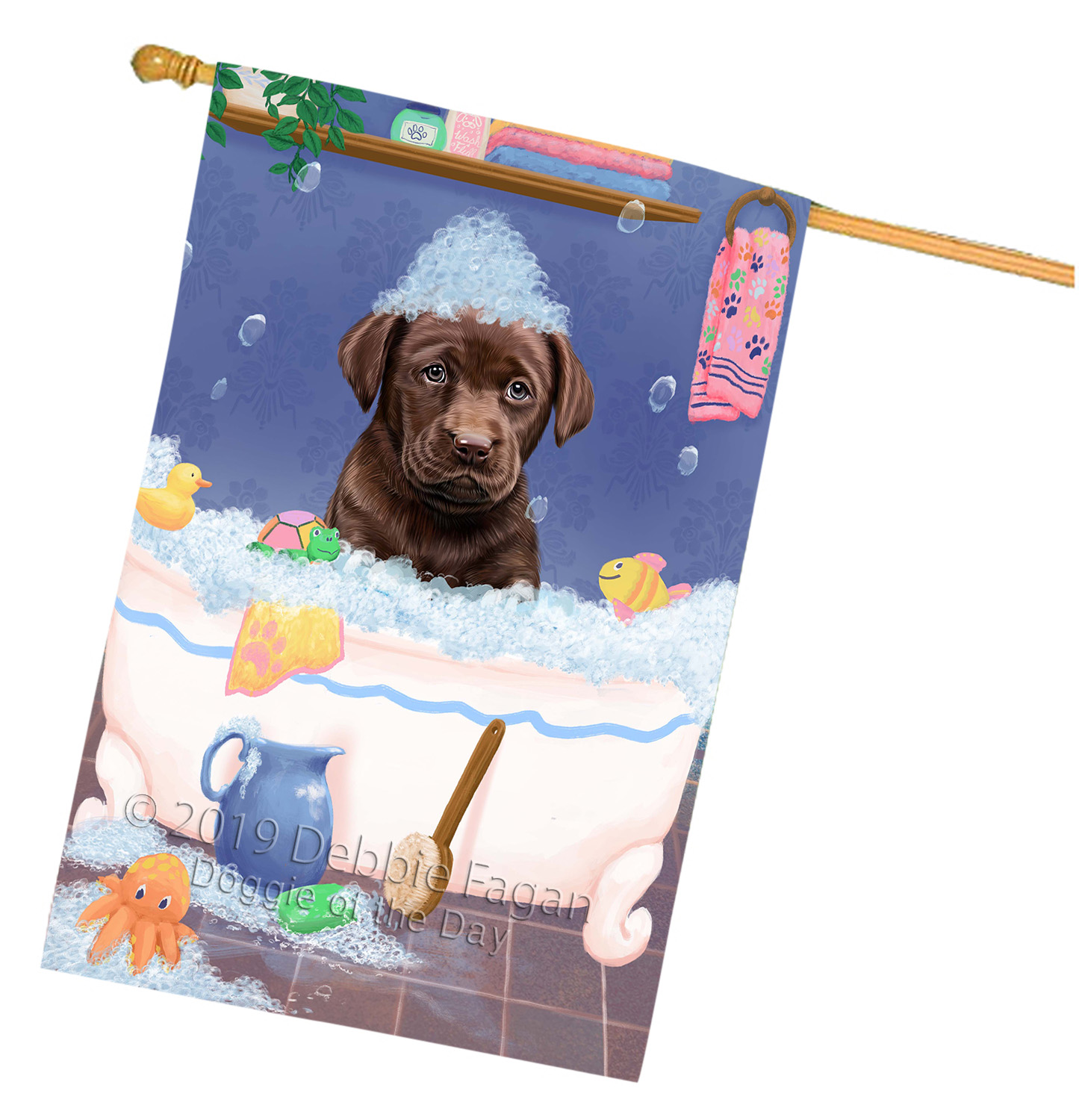 Labrador Dog House Flag Holiday Double Sided 28"x40" Many Designs NWT NEW - Picture 67 of 92