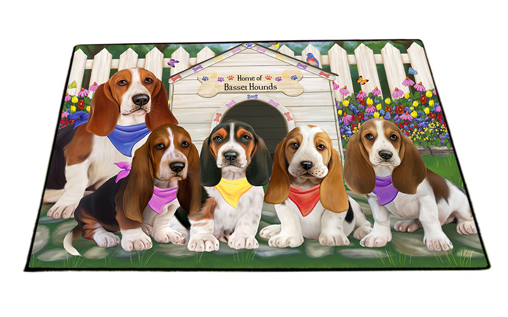 Basset Hound Dog Floor Mat Personalized Pet Door Mat Valentine Day NWT - Picture 40 of 44