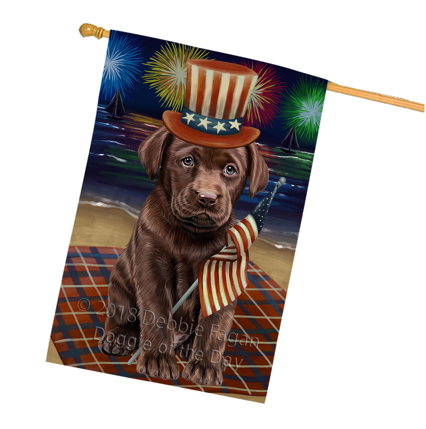 Labrador Dog House Flag Holiday Double Sided 28"x40" Many Designs NWT NEW - Picture 15 of 92