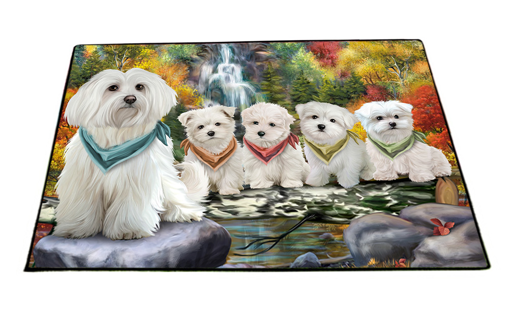 Maltese Dog Floor Mat Personalized Pet Door Mat Valentine Day NWT - Picture 40 of 45