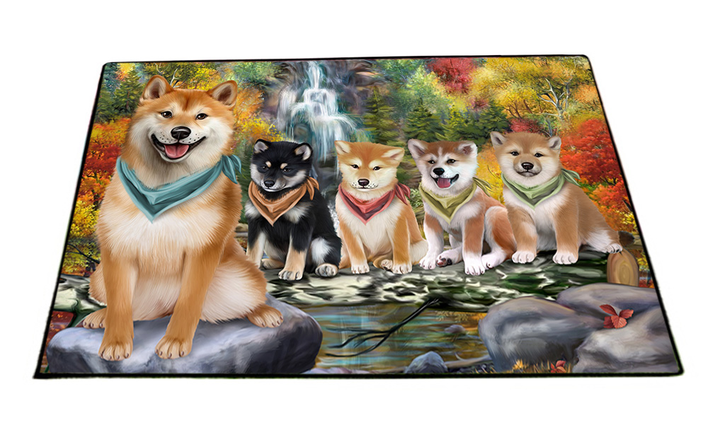 Shiba Inu Dog Floor Mat Personalized Pet Door Mat Valentine Day NWT - Picture 41 of 46