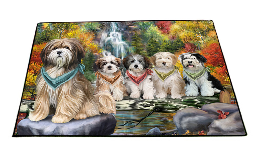 Tibetan Terrier Dog Floor Mat Personalized Anti-Slip Pet Door Mat Indoor NWT - Picture 24 of 52