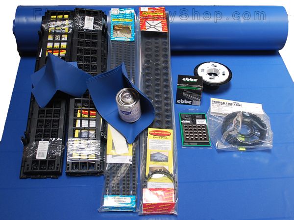Complete Shower Floor  Drainage Complete Kit 