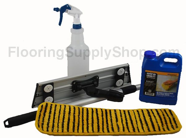 Miracle Mira Clean No 1 Cleaner Swivel Mop Kit