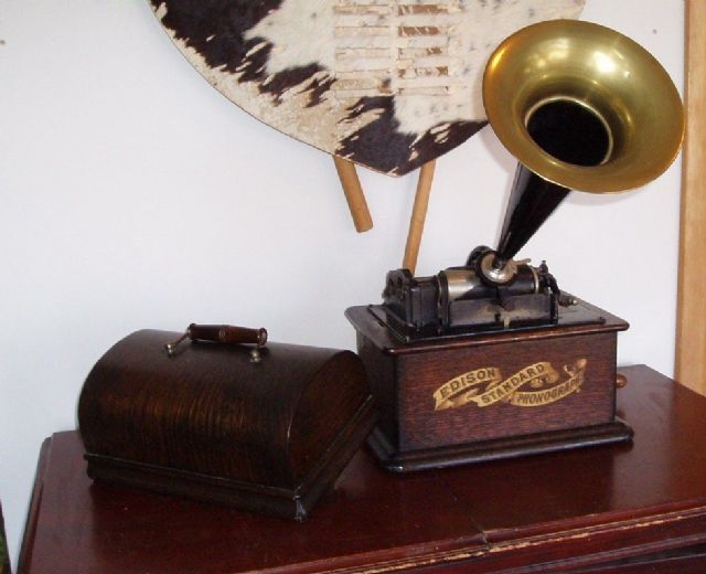 1903 Edison Tall Standard Cylinder Phonograph JACKSONVILLE FLORIDA