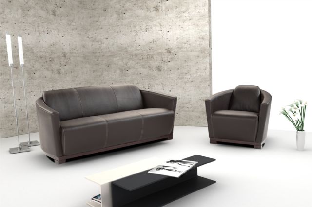 Nicolleti Hotel Italian Contempotary Leather sofa